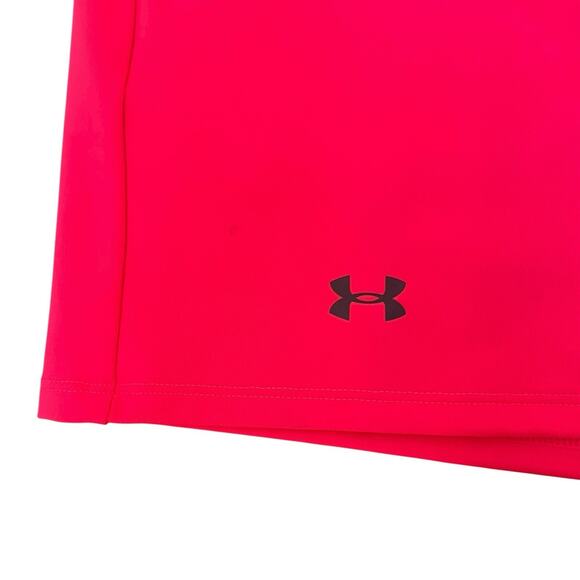Under Armour Fluoro Pink Athletic Skort Size M Golf Tennis UPF 30 - Picture 4 of 10